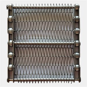 Sıcak satış kuru örgülü konveyör bant zincir bağlantı düz çubuk örgülü konveyör bandı düz tel örgülü konveyör örgülü konveyör bant - Product Image 5