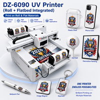 Impresora UV de Fábrica DZ-6090 |    Equipo de Impresión Digital Multifuncional para Impresión en Acrílico, Vidrio, Madera, Metal y Azulejos de Cerámica