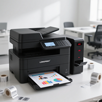 Kemasan dan pencetakan Printer Label Inkjet pabrik dengan cartridge tinta berbasis pigmen untuk produk makanan minuman