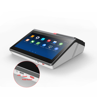 Écran tactile de tablette de restaurant Windows Android Machine de commande de nourriture tout-en-un terminaux de systèmes de point de vente avec scanner et imprimante