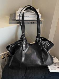 Sacs à main en cuir PU vintage pour femmes automne-hiver 2026, tendance de la mode, grande capacité, sacs mère et <span class=keywords><strong>fils</strong></span> vendus séparément - Product Image 2