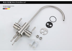 <span class=keywords><strong>Grifo</strong></span> de Agua Potable de Latón, <span class=keywords><strong>Grifo</strong></span> de Cocina Moderno CLÁSICO, Mini <span class=keywords><strong>Grifo</strong></span> Purificador de Agua, <span class=keywords><strong>Grifo</strong></span> de Cocina de <span class=keywords><strong>Doble</strong></span> Manija de Acero Inoxidable y Cerámica - Product Image 5