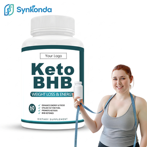 Capsules Keto BHB OEM pour la perte de poids, complément énergétique à base de cétones, soutien à la cétose, énergie durable, concentration, métabolisme, régime alimentaire pour femmes - Product Image 1