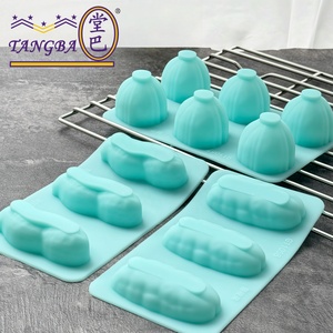Moldes de Silicona para Velas con Forma de Nuez Tangba, Molde de Silicona para Nuez Pecana, Molde de Silicona para Avellana y Cacahuete, Herramienta para Pasteles Personalizable - Product Image 2