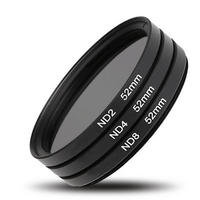 Filtre d'objectif d'appareil photo ND8, multi-couches, ultra-fin, à densité neutre, en verre optique pour photographie DSLR et hybride 43-77mm