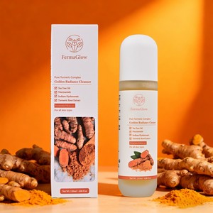 Limpiador Facial de Cúrcuma y Árbol de Té Fermentado para Reducir el Exceso de Grasa, Calmar la Piel Propensa al Acné y Dejar el Rostro Fresco y Equilibrado - Product Image 3