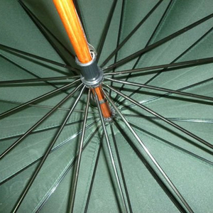 Manuel ouvert 25 pouces 16 côtes <span class=keywords><strong>bâton</strong></span> en bois parapluie usine chinoise - Product Image 4