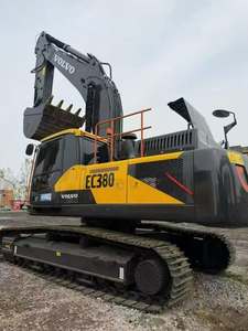 Excavatrice Volvo EC380 d'occasion, 38 tonnes, en excellent état, avec composants PLC prêts à l'emploi, vente de machine à prix avantageux - Product Image 1