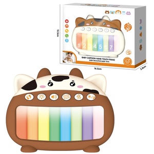 Juguetes de Piano con Teclado de Animales Adorables al por Mayor, con Luz de Colores, Instrumento Musical para Bebés y Niños Pequeños - Product Image 1