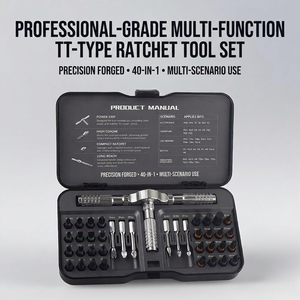 Multipurpose <b>Screwdriver</b> Set 42 In 1 S2 Steel Ratcheting With Interchangeable Bits For Home Car Electronics Repair - Product Image 3