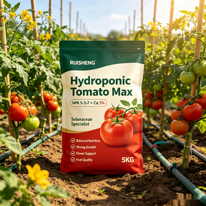 Engrais hydrosoluble <span class=keywords><strong>NPK</strong></span> 5-3-7 enrichi en calcium <span class=keywords><strong>pour</strong></span> <span class=keywords><strong>tomates</strong></span>, poivrons et aubergines, spécialisé dans la famille des Solanacées <span class=keywords><strong>pour</strong></span> culture hydroponique - Product Image 6