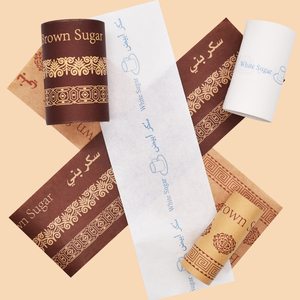 Feuilles de papier d'emballage alimentaire en PE enduit, simple face, avec impression offset, logo personnalisé, résistantes à la graisse <span class=keywords><strong>pour</strong></span> l'emballage alimentaire - Product Image 2