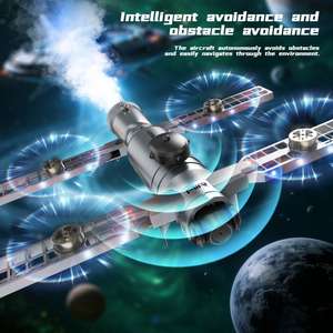 Drone pliable AE22 avec écran de contrôle 4,3 pouces, caméra double 4K HD professionnelle, évitement d'obstacles, GPS, jouet en plastique - Product Image 3