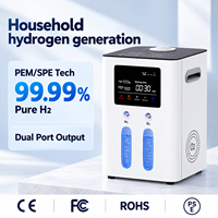 Generator Hidrogen Rumah Tangga Casing Logam Generator Hidrogen Oksigen Rumah Tangga Generator Hidrogen 900ML 1500ML Casing Logam