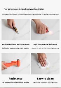 Lavabo de Baño de Alta Calidad, Mueble de Baño con Encimera de Piedra Impermeable, Suministro Directo de Fábrica para Hoteles y Hogares - Product Image 6