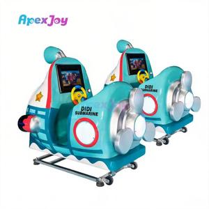 DiDi Submarine Kiddie Ride, Máquina de Columpio Operada con Monedas, Juego Interactivo para Niños, Metal, 1 Año de Garantía, Centro Comercial, Parque - Product Image 3