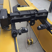 Palans électriques à câble à double rail de 3, 5 et 10 tonnes pour usage industriel, pour système de levage de matériaux