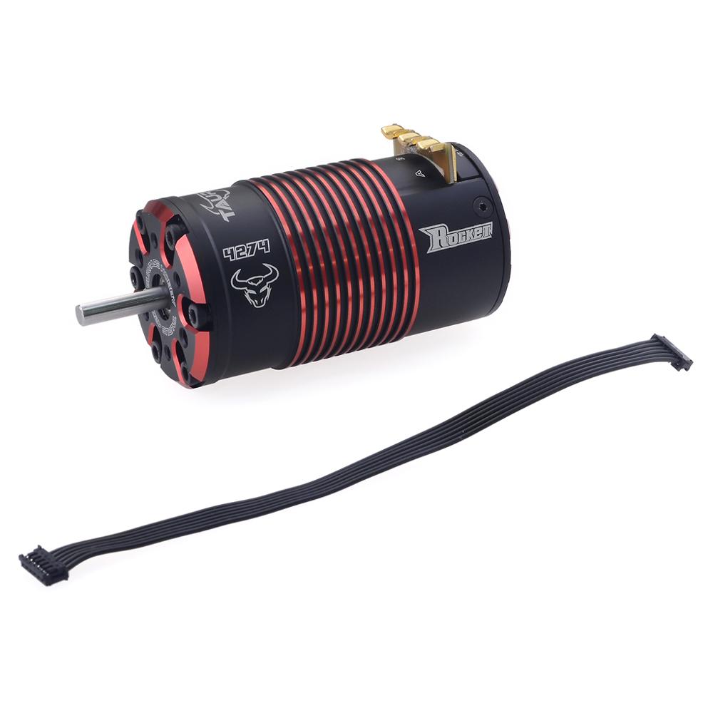 2022 ROCKET-RC Motor Buis Taurus 4274 Rc Truck Borstelloze Dc Motor Voor Truggy 50000 Rpm Motor Controller