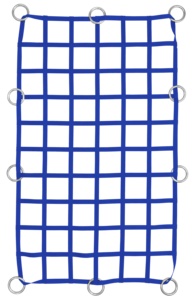 Red de carga de plástico de 1 pulgada con diseño de correas de anillos - Product Image 2