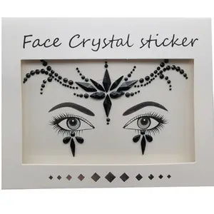 Halloween sticker for face and eye crystal sticker diamond sticker