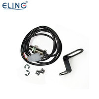 ELING Speedometer Digital Sepeda Motor 199 MPH KM/H Tachometer 12000RPM Dengan Indikator Gigi Lampu Alarm