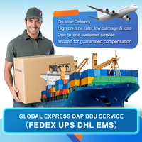 Transitaire aérien DDP Luxembourg, livraison express porte-à-porte en 5-7 jours, agent d'approvisionnement DHL UPS FedEx