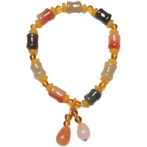 Pulsera de Jade Dorado Natural <span class=keywords><strong>Juan</strong></span> Yu, Estilo Chino Moderno, Sección Bambú de Guangzhou, Suministro Directo de Fábrica de Joyería, Transmisión en Vivo - Product Image 5