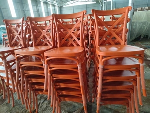 Đầy Màu sắc xếp chồng mẫu giáo học tập nhựa Đảng trẻ em chiavari ghế - Product Image 5