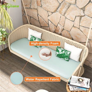 KIngmake-Silla <span class=keywords><strong>colgante</strong></span> para exterior, columpio interior para el hogar, dormitorio, cuna, <span class=keywords><strong>hamaca</strong></span>, balcón, <span class=keywords><strong>Nido</strong></span> de Pájaro, <span class=keywords><strong>colgante</strong></span> de <span class=keywords><strong>mimbre</strong></span> - Product Image 4