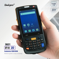 PDA Lector de Código de Barras Móvil Robusto, Escáner de Código de Barras 1D 2D Android con Teclado, PDA Escáner de Mano Android