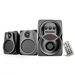 Nouveau Subwoofer Bass Acoustic Multimedia 2.1 Haut-parleur en bois pour PC - Product Image 2