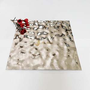 LL368 Water Ripple Corrugated Stainless Steel Decorative <b>Sheets</b> for Art Wall Feature Home Ceiling Background Interior Design - Product Image 6