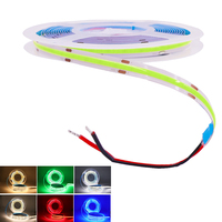 Bande lumineuse COB à LED smd 320-2700 K, Flexible, USB, ruban lumineux avec coupe souple, haute densité, 6000 diodes