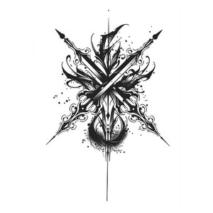 Tatuaggio Temporaneo Semi-Permanente di Alta Qualità Stile Giapponese, Impermeabile per 2 Settimane, Lunga Durata, a Base di Erbe - Product Image 6