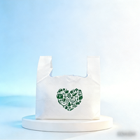 Sacs en plastique biodégradables PE personnalisés de haute qualité avec soufflets latéraux, impression en héliogravure, logos personnalisables pour les boîtes de courses de supermarché
