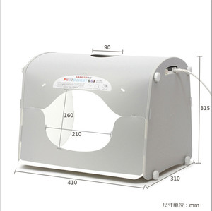 Tenda Fotografica SANOTO <span class=keywords><strong>K40</strong></span> Professionale Dimmerabile, Softbox LED Portatile, Mini Studio Fotografico con Illuminazione - Product Image 4