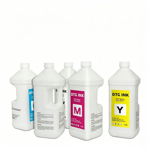 Encre DTG CMYK blanche 1,8 L compatible avec les imprimantes Brother GTX 423 424 422 pour coton, polyester, denim – Approvisionnement en gros usine - Product Image 2