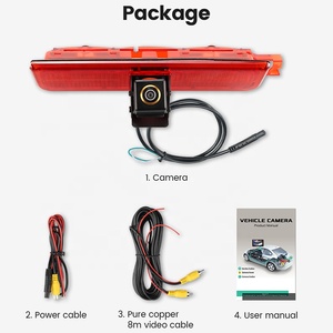 AHD 1080P 170 ° ฟิชอายเลนส์ LED <span class=keywords><strong>Van</strong></span> ไฟเบรกหลังรถยนต์กล้องถอยหลังสำรองสำหรับ Volkswagen VW <span class=keywords><strong>Caddy</strong></span> PANEL <span class=keywords><strong>Life</strong></span> 2003-2019 - Product Image 6