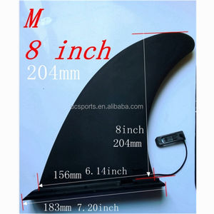 Ailerons de surf simples à centre chaud pour planche de surf <span class=keywords><strong>gonflable</strong></span> Ailerons de surf en plastique bon marché de planche à pagaie debout - Product Image 6