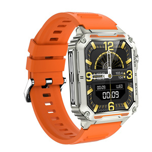 Reloj Inteligente con Monitor de Salud, Frecuencia Cardíaca, Oxígeno en Sangre, Resistente al Agua IP67, Recordatorio de Mensajes SOS, Cámara Remota, Rastreador de Actividad Física - Product Image 1