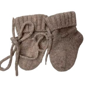 <span class=keywords><strong>Chaussettes</strong></span> personnalisées en cachemire pour bébé nouveau-né chaussons en <span class=keywords><strong>laine</strong></span> mérinos tricotés de luxe pour l'hiver - Product Image 1