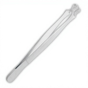 Pince à épiler en acier inoxydable à pointe fine, design moderne et durable pour une coupe précise, pince à épiler personnalisée à prix abordable - Product Image 3