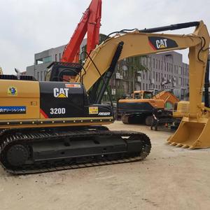 Excavatrice Caterpillar 320D d'occasion, machine lourde de 20 tonnes, avec des performances stables et une faible consommation de carburant - Product Image 3