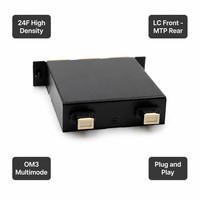 Módulo de Cassette MTP de Alta Densidad LC a MTP, Conector Preterminado Plug and Play, Cableado de Fibra para Centro de Datos 40G 100G