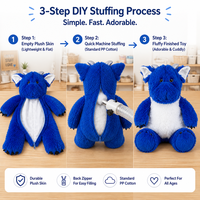 Jouets pour animaux non rembourrés de taille différente grand ours en peluche animaux peluches non rembourrées peluches sans remplissage jouets en peluche peau