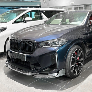 Para BMW X3M X4M F97 F98 LCI 2022+ Kit de carrocería con difusor y protector de parachoques delantero, accesorios para coche - Product Image 6
