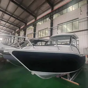 Chinese Leverancier Hoge Kwaliteit 6.25M/20ft Gemakkelijk Ambacht Aluminium Vissersboot/Buitenboordmotor Oceaanspeedboot W/Ce