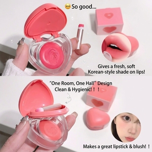 Maquillage personnalisé pour les joues, blush vegan, stick illuminateur à marque privée, blush crémeux, blush magique, blush rose baby doll, palette de blush crémeux - Product Image 3