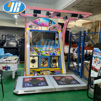 Machine de jeu de danse de simulation de parc d'attractions YIRUN, machine de danse musicale, machine d'arcade Dance Revolution