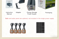 Générateur solaire et automobile PWM mini Benson 200W/300W, station d'alimentation portable 3.2V, batterie LiFePO4 hors réseau, stockage d'énergie